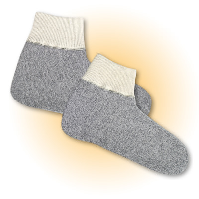 Angora voetenwarmers